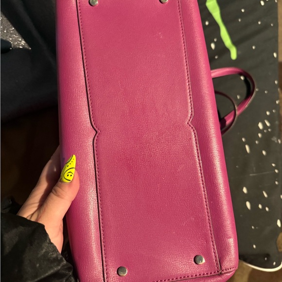 Kate Spade magenta Leather Tote Bag - Picture 3 of 4